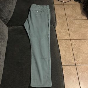 Light Blue-Green Skinny Stretch Chino